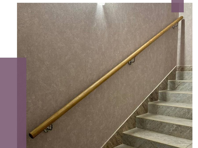 Пристенные поручни в Североморске под ключ от 4118 руб. 