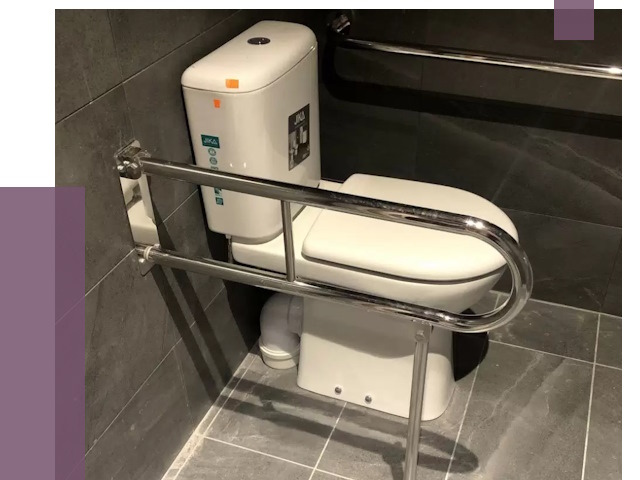 Поручни для санузлов в Североморске от 4493 руб. | ПРОЛЁТ-Свм